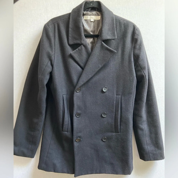 Kenneth Cole double breasted wool blend jacket Sz S - Picture 4 of 13